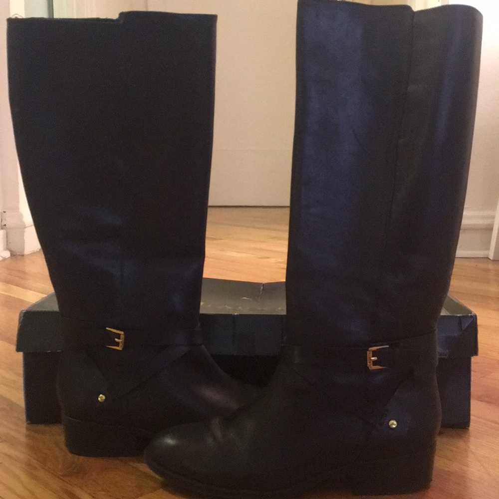 Black Ralph Lauren boots